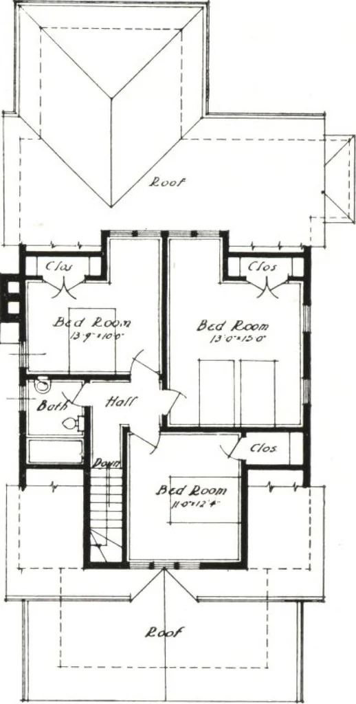 An illustration from Building with assurance, 1921, leaf 38