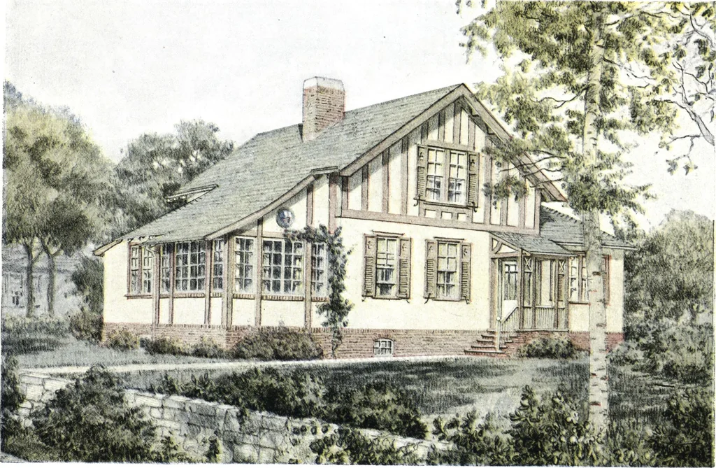 An illustration from Building with assurance, 1921, leaf 39
