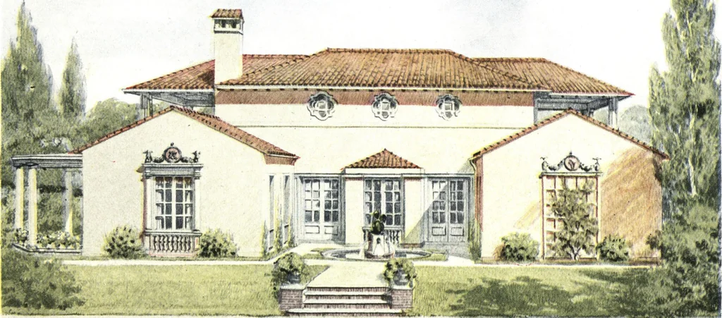 An illustration from Building with assurance, 1921, leaf 44