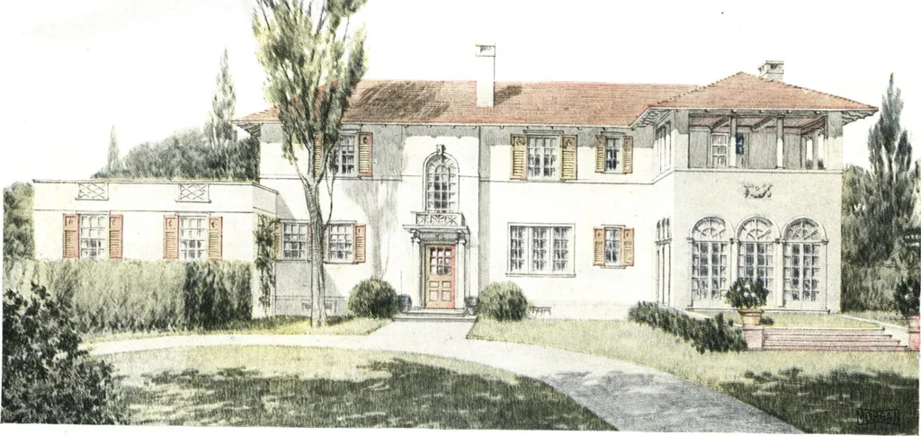 An illustration from Building with assurance, 1921, leaf 45