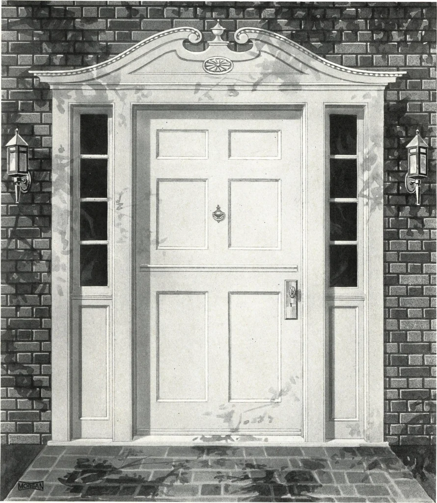 An illustration from Building with assurance, 1921, leaf 56