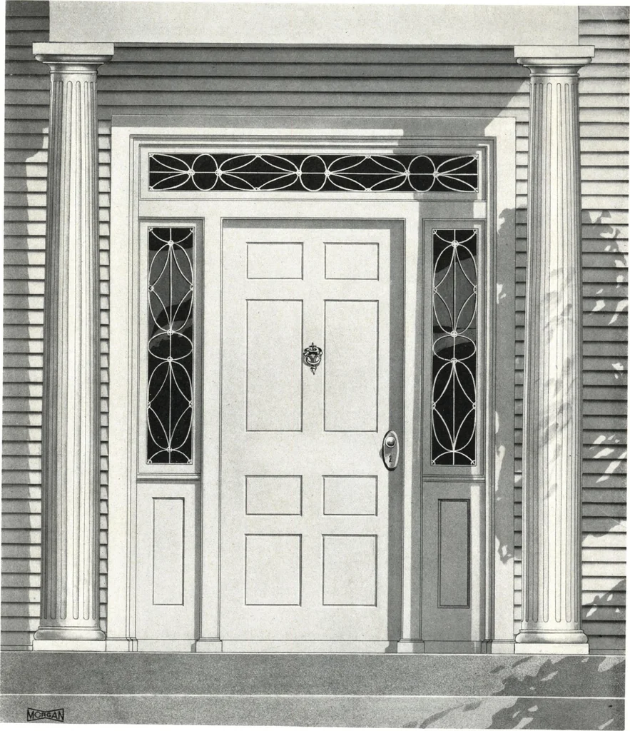 An illustration from Building with assurance, 1921, leaf 57
