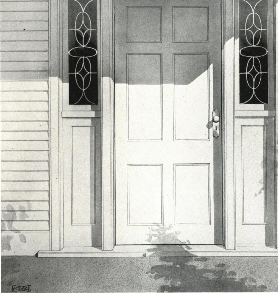 An illustration from Building with assurance, 1921, leaf 58