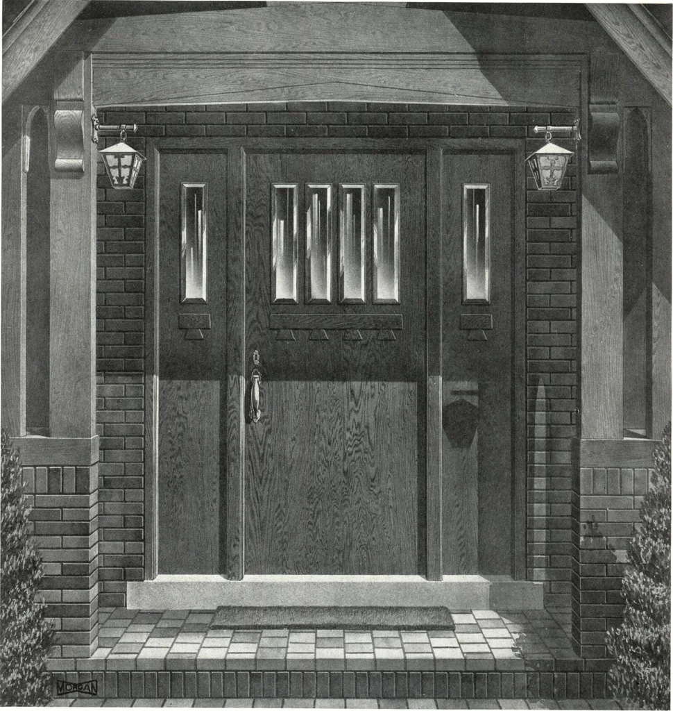 An illustration from Building with assurance, 1921, leaf 61