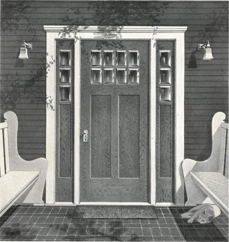 An illustration from Building with assurance, 1921, leaf 62
