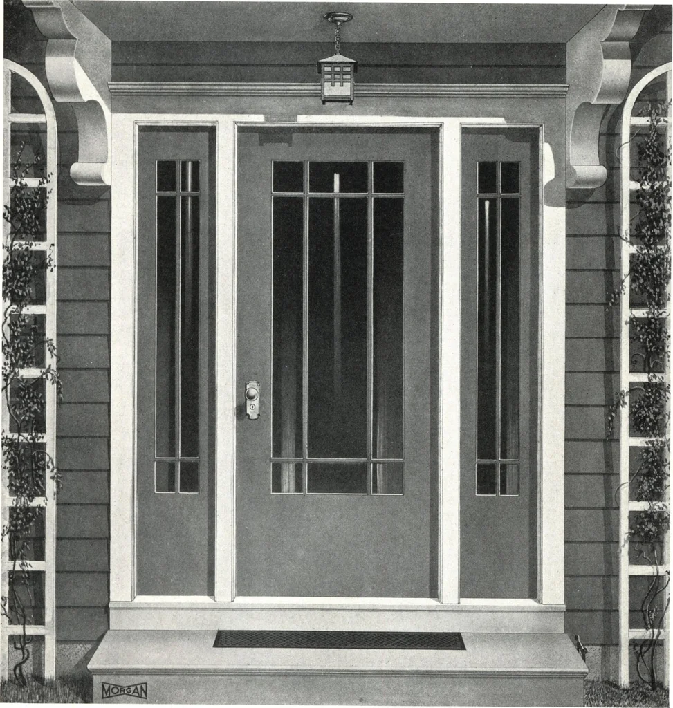 An illustration from Building with assurance, 1921, leaf 66