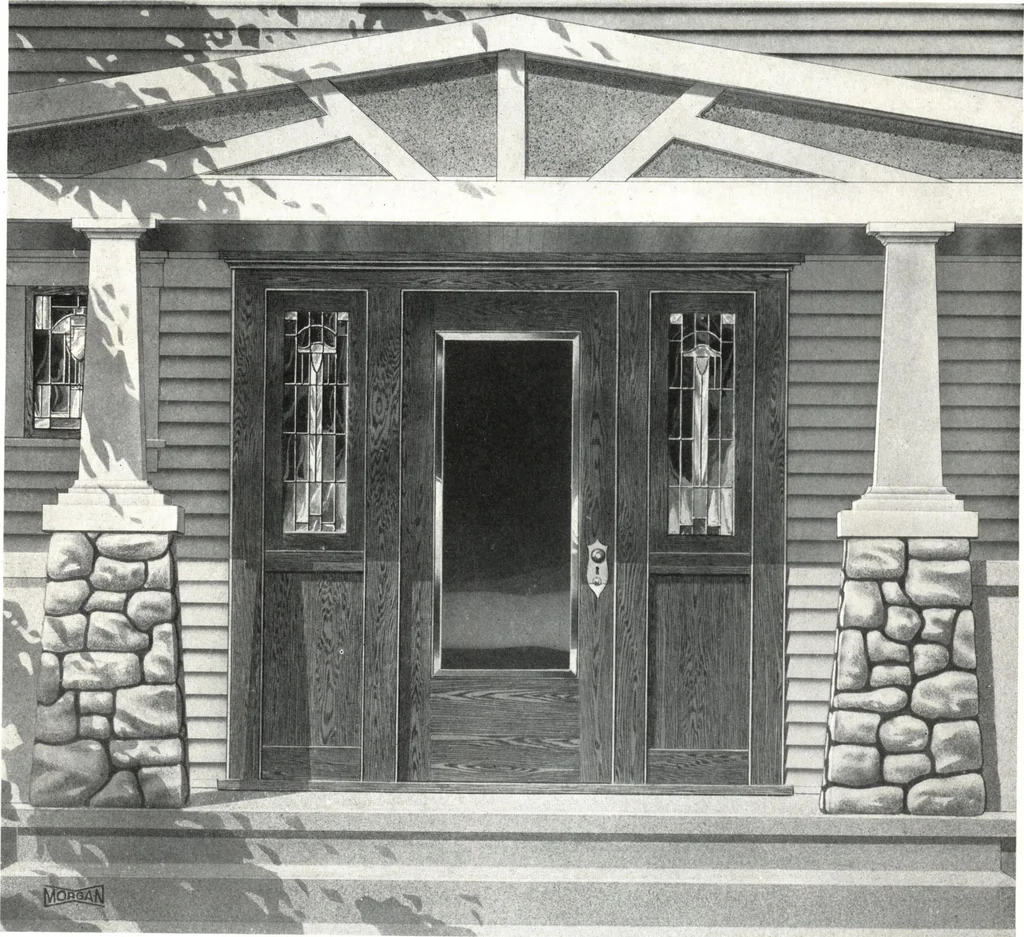 An illustration from Building with assurance, 1921, leaf 67