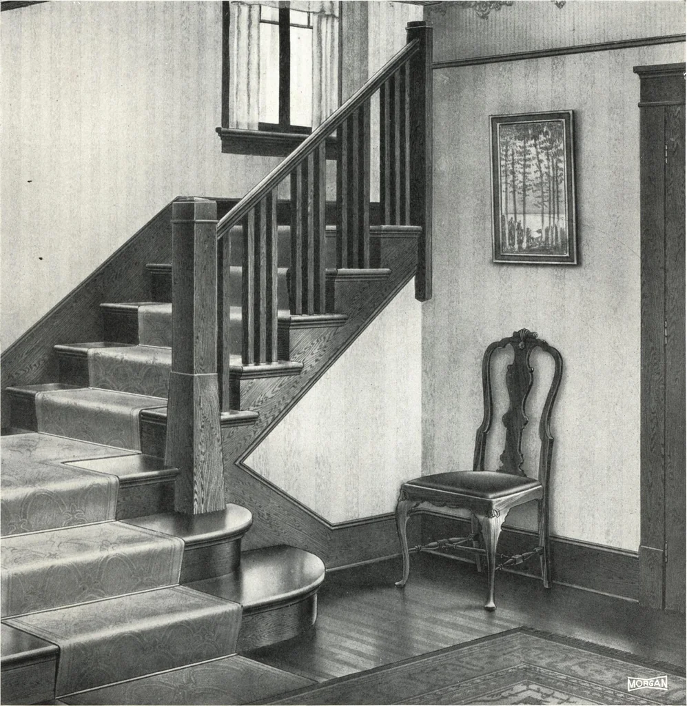 An illustration from Building with assurance, 1921, leaf 74