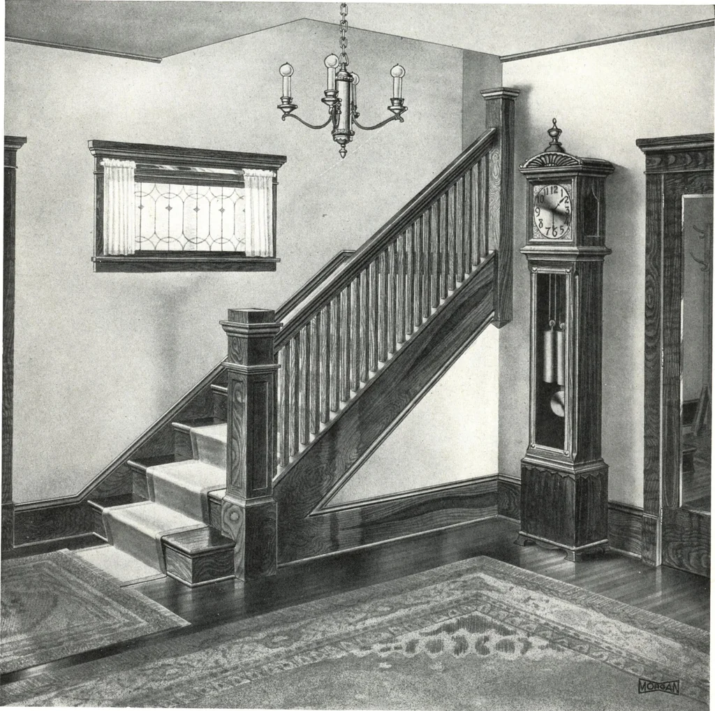 An illustration from Building with assurance, 1921, leaf 75