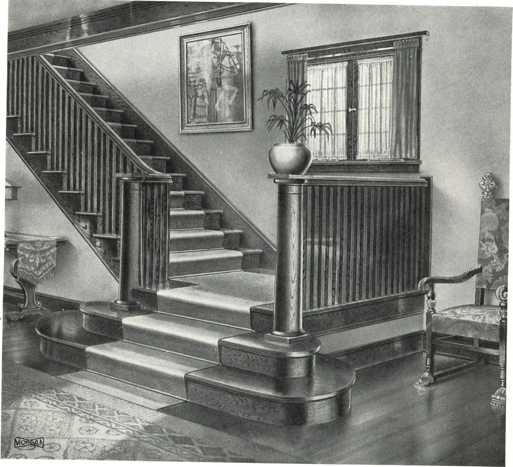 An illustration from Building with assurance, 1921, leaf 77