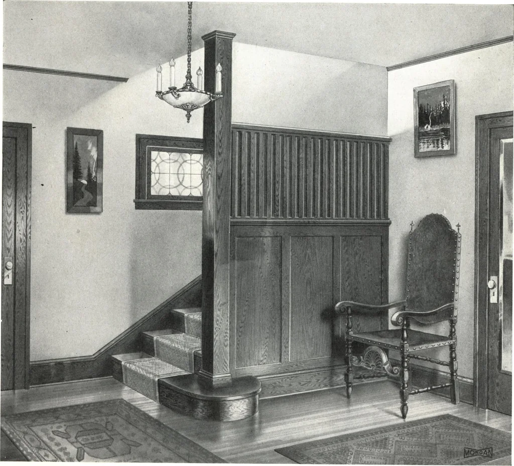 An illustration from Building with assurance, 1921, leaf 78