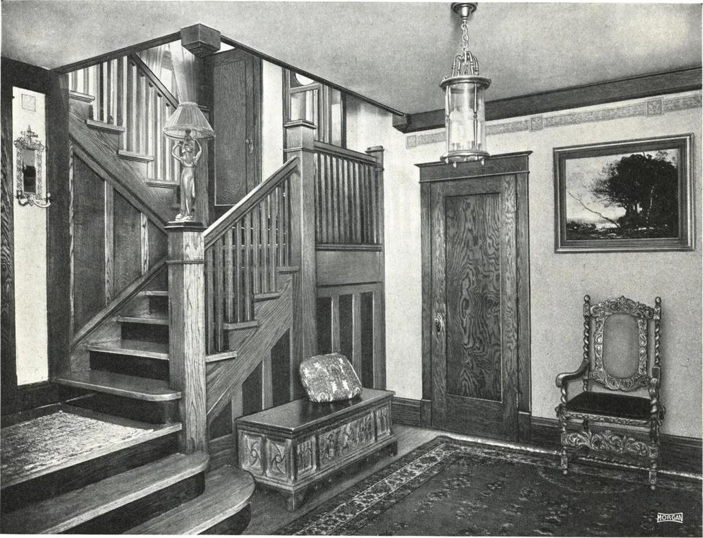 An illustration from Building with assurance, 1921, leaf 79