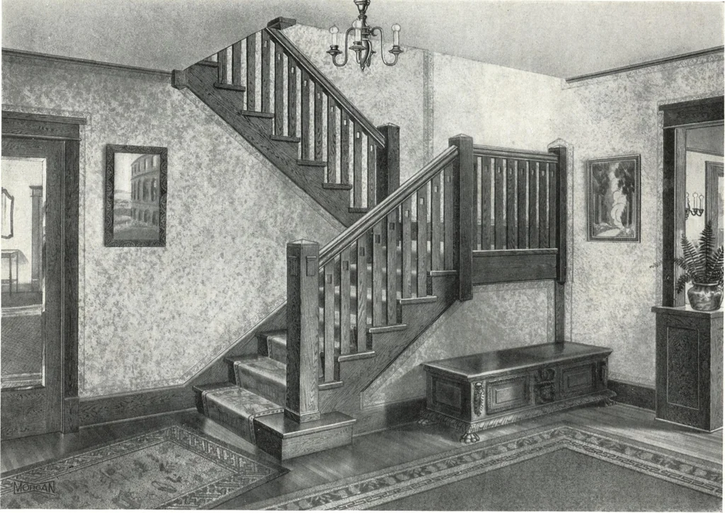 An illustration from Building with assurance, 1921, leaf 81