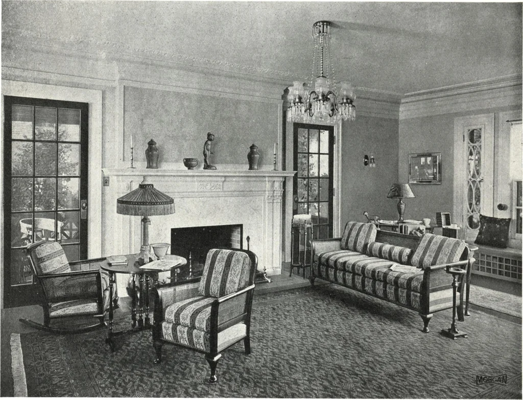 An illustration from Building with assurance, 1921, leaf 93