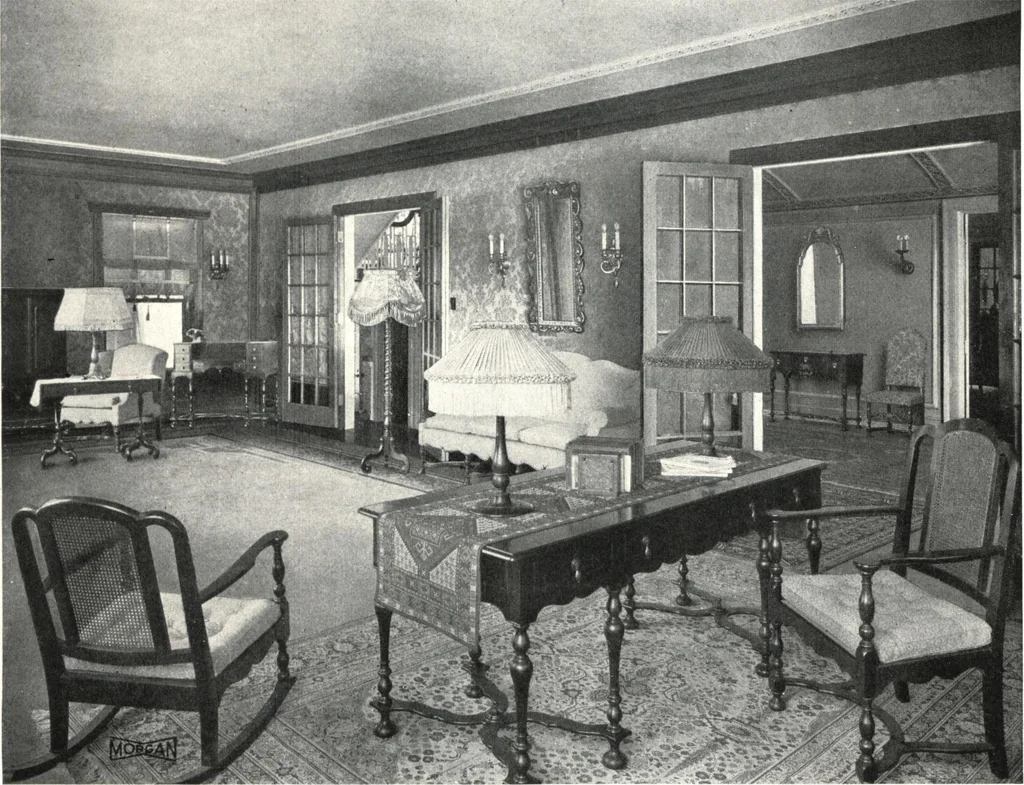 An illustration from Building with assurance, 1921, leaf 94