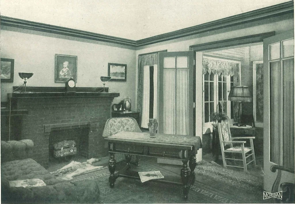 An illustration from Building with assurance, prospectus., 1922, leaf 9