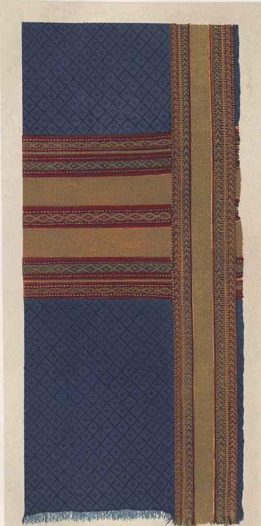 An illustration from Illustrations of the textile manufactures of India, 1881, leaf 102