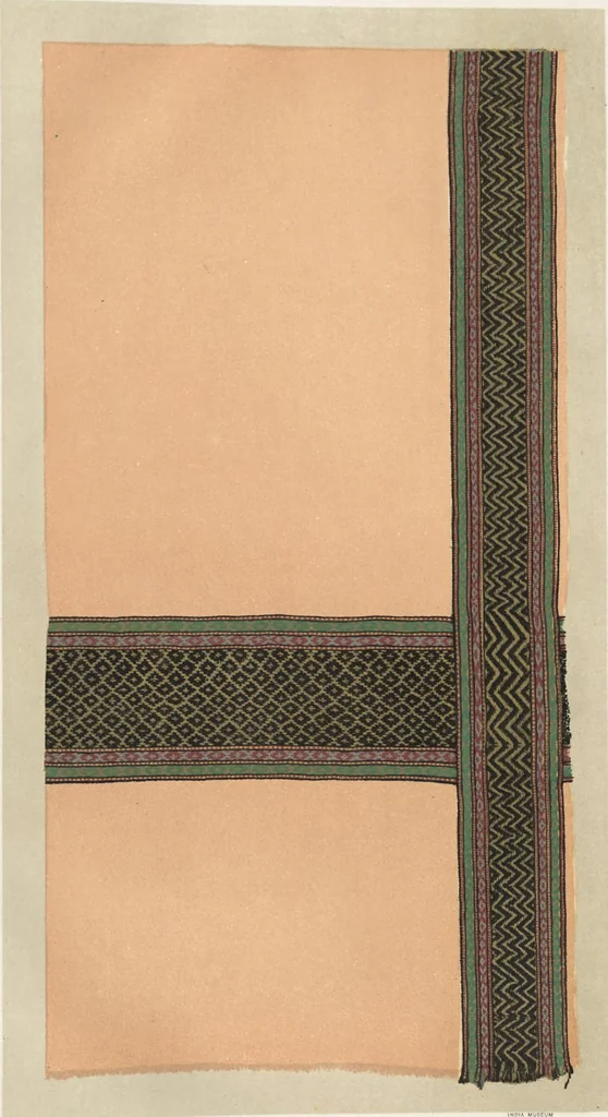 An illustration from Illustrations of the textile manufactures of India, 1881, leaf 114