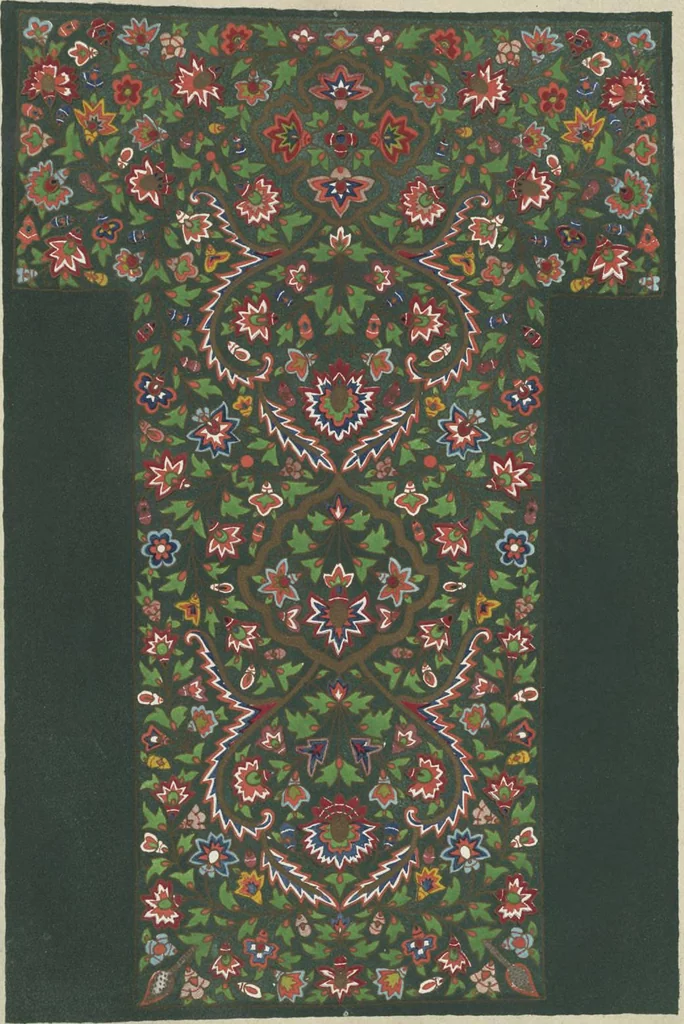 An illustration from Illustrations of the textile manufactures of India, 1881, leaf 146