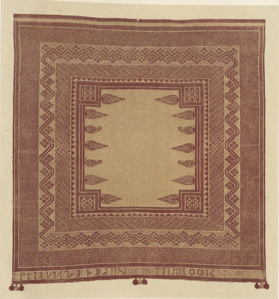 An illustration from Illustrations of the textile manufactures of India, 1881, leaf 176
