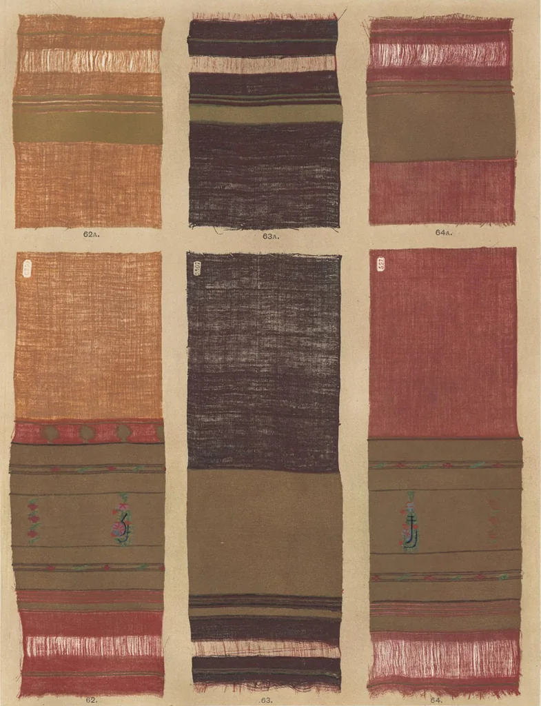 An illustration from Illustrations of the textile manufactures of India, 1881, leaf 32