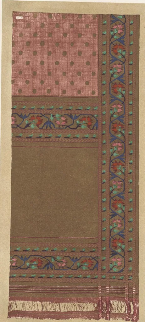 An illustration from Illustrations of the textile manufactures of India, 1881, leaf 36