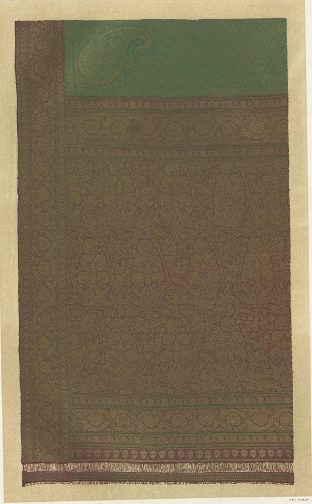 An illustration from Illustrations of the textile manufactures of India, 1881, leaf 40