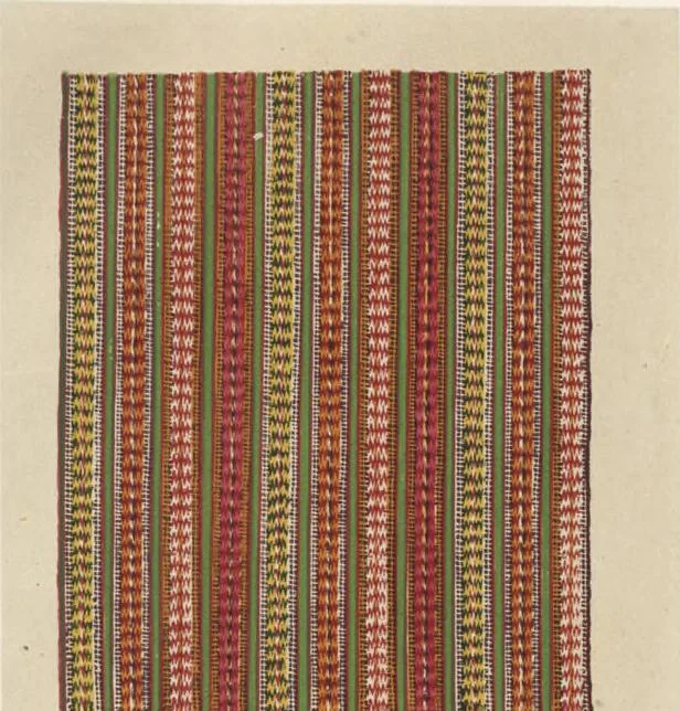 An illustration from Illustrations of the textile manufactures of India, 1881, leaf 60