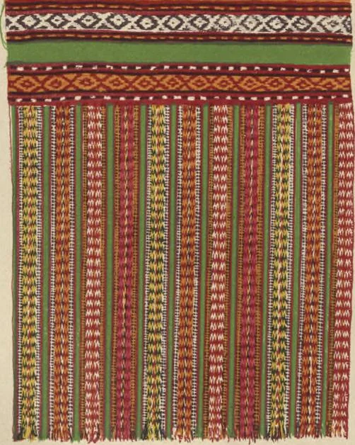 An illustration from Illustrations of the textile manufactures of India, 1881, leaf 60