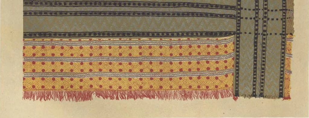 An illustration from Illustrations of the textile manufactures of India, 1881, leaf 82