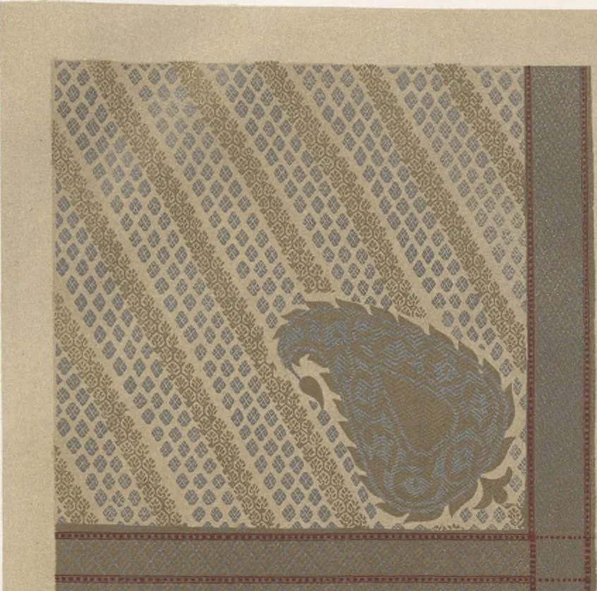 An illustration from Illustrations of the textile manufactures of India, 1881, leaf 88
