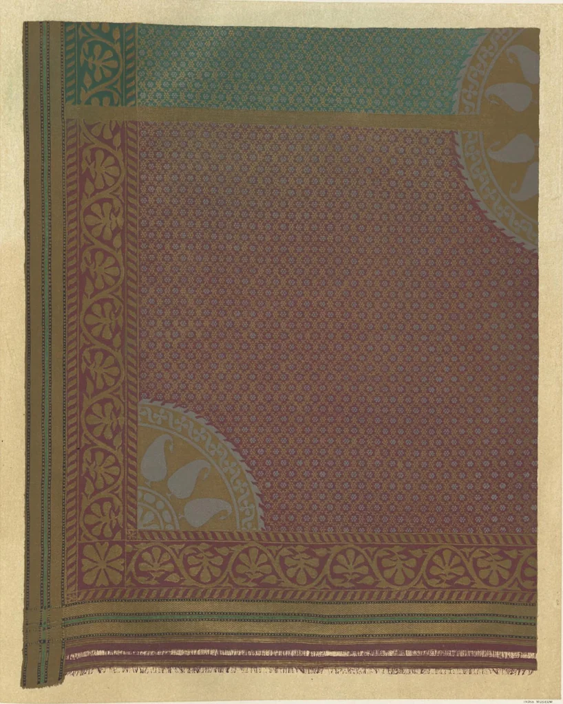 An illustration from Illustrations of the textile manufactures of India, 1881, leaf 92
