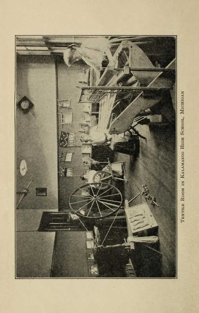 An illustration from Textiles and clothing, 1919, leaf 10