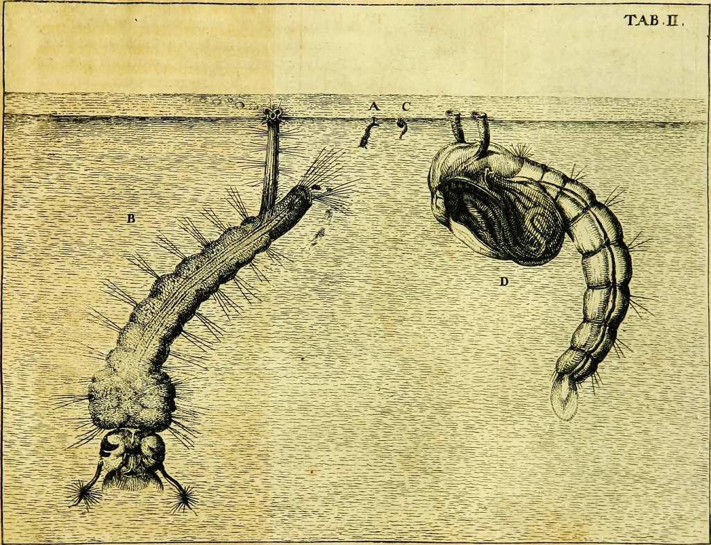 An illustration from Historia insectorum generalis : cum figuris et indicibus necessariis, 1685, leaf 121