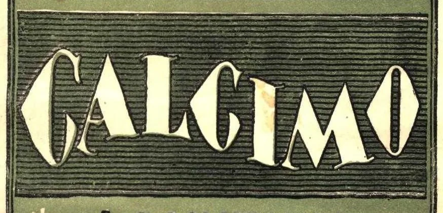 An illustration from Calcimo: a sanitary calcimine, ready to use after the addition of cold water., 1910, leaf 0