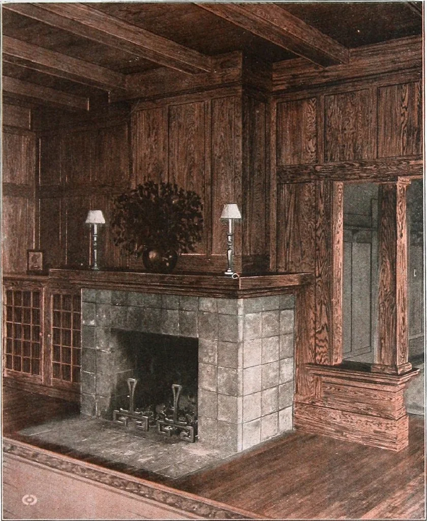An illustration from California Redwood "nature's lumber masterpiece", 1916, leaf 14