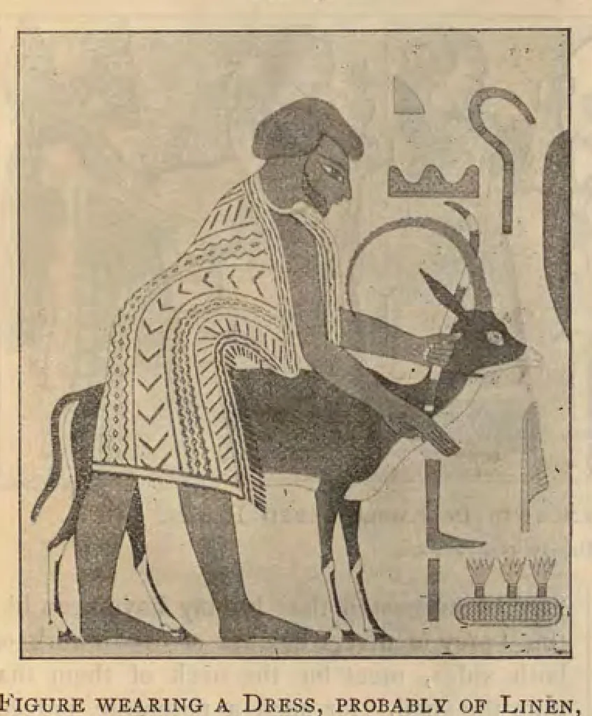 An illustration from Cantor Lectures on the Art of Lace-Making, 1881, leaf 90