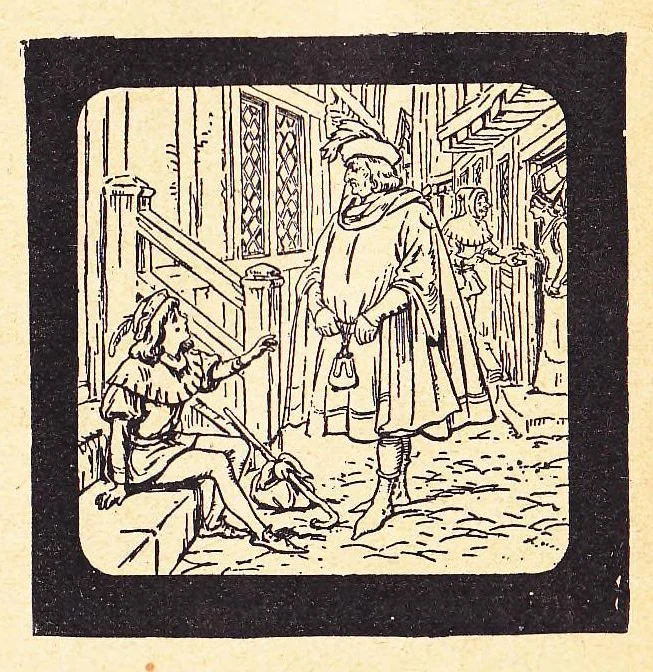 An illustration from Catalogus van Lantaarnplaatjes, Lichtbeelden op Filmstrooken enz. CAPI Catalogus No. 40, 1925, leaf 19