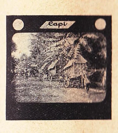 An illustration from Catalogus van Lantaarnplaatjes, Lichtbeelden op Filmstrooken enz. CAPI Catalogus No. 40, 1925, leaf 9