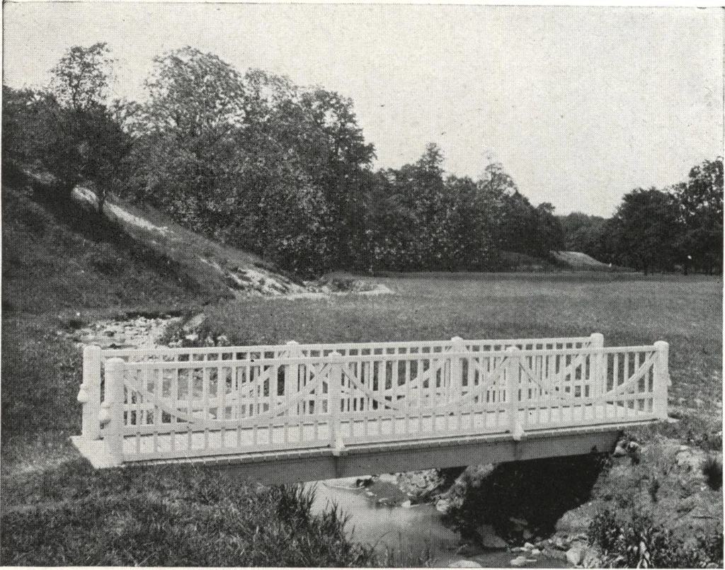 An illustration from Catalog of garden furniture, arbors, pergolas, gateways, trellises, fences, etc., 1920, leaf 103