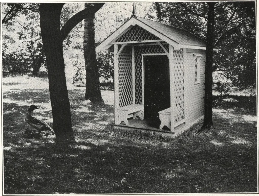 An illustration from Catalog of garden furniture, arbors, pergolas, gateways, trellises, fences, etc., 1920, leaf 106