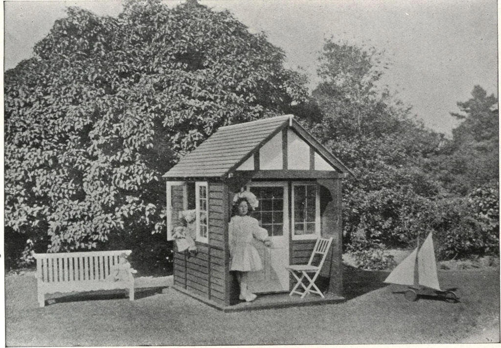 An illustration from Catalog of garden furniture, arbors, pergolas, gateways, trellises, fences, etc., 1920, leaf 106