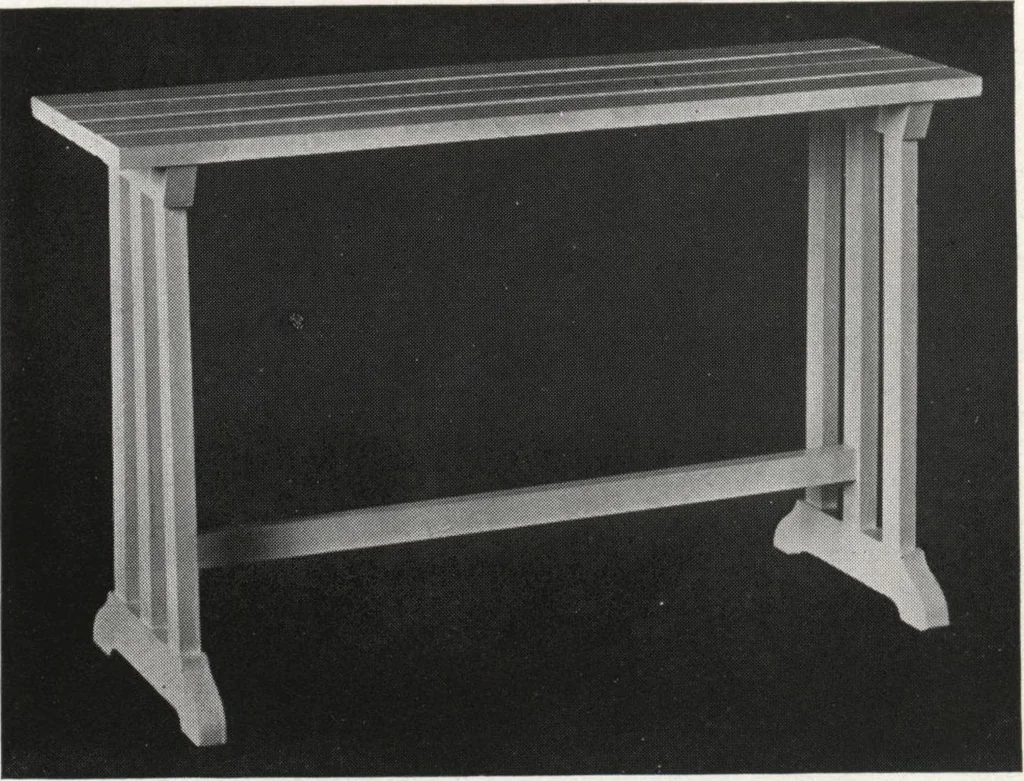 An illustration from Catalog of garden furniture, arbors, pergolas, gateways, trellises, fences, etc., 1920, leaf 25
