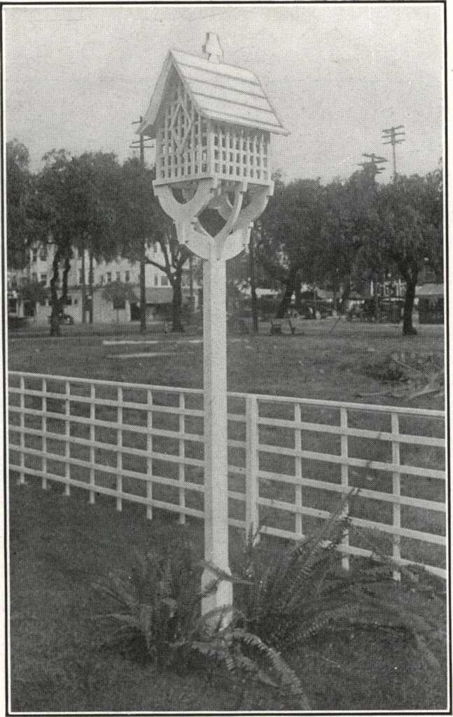An illustration from Catalog of garden furniture, arbors, pergolas, gateways, trellises, fences, etc., 1920, leaf 96