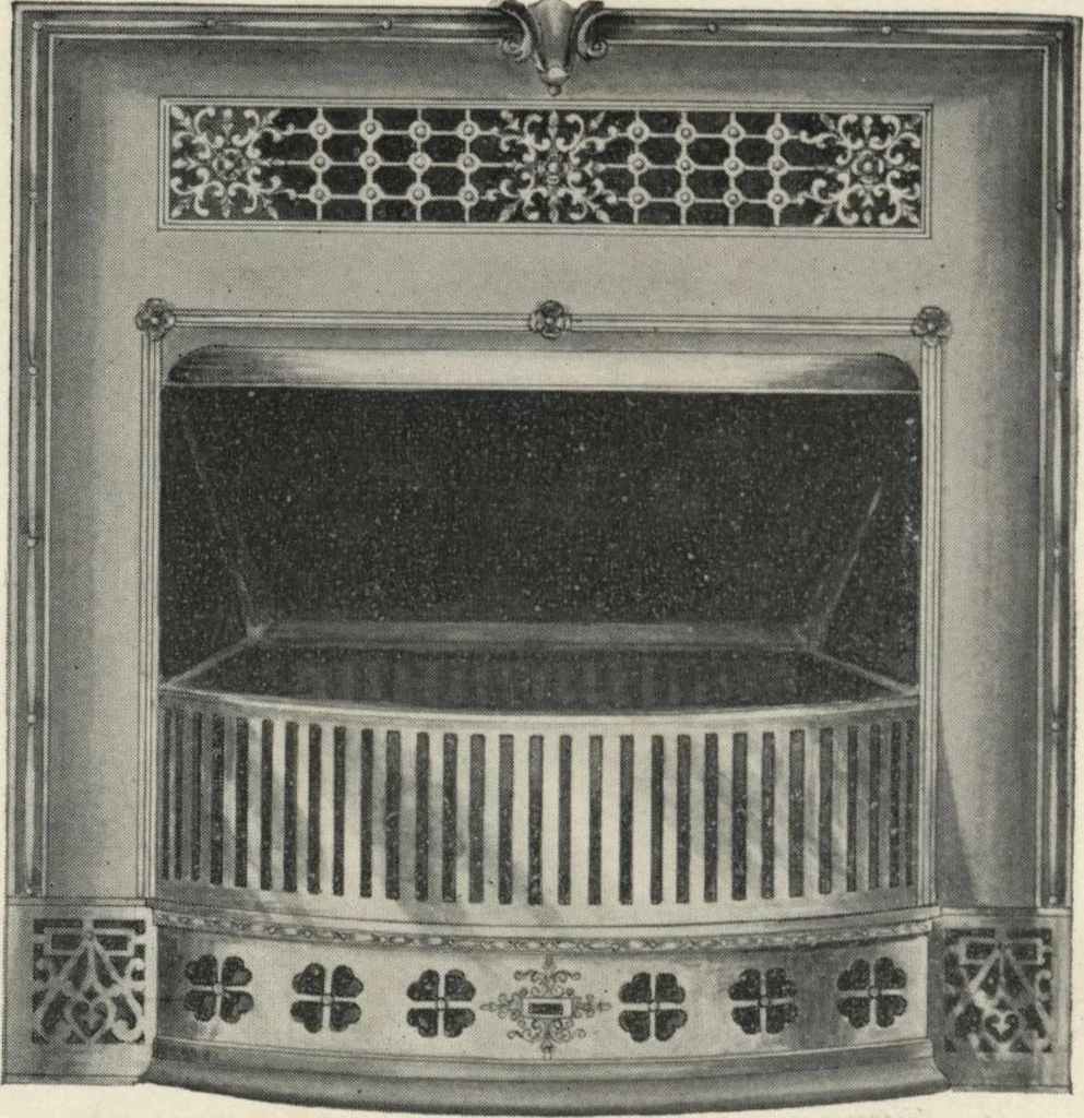 An illustration from Catalogue Aldine Grate & Mantel Company, 1906, leaf 13