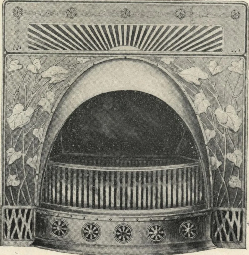 An illustration from Catalogue Aldine Grate & Mantel Company, 1906, leaf 13
