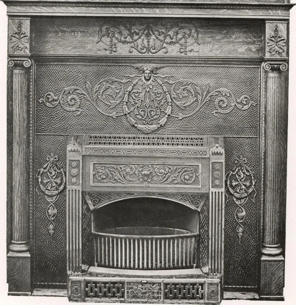 An illustration from Catalogue Aldine Grate & Mantel Company, 1906, leaf 52