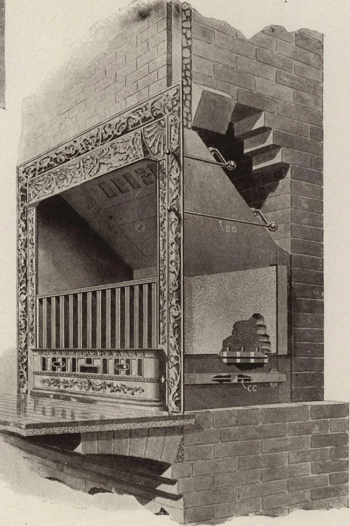 An illustration from Catalogue Aldine Grate & Mantel Company, 1906, leaf 6