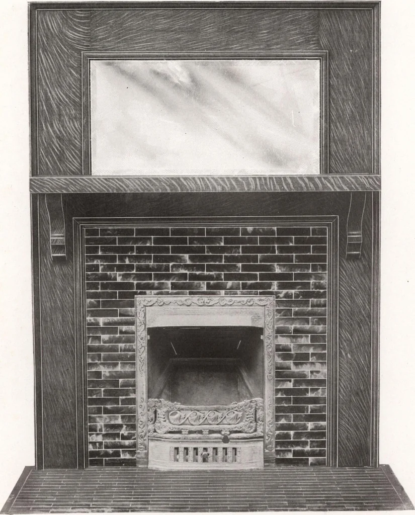 An illustration from Catalogue Aldine Grate & Mantel Company, 1906, leaf 60