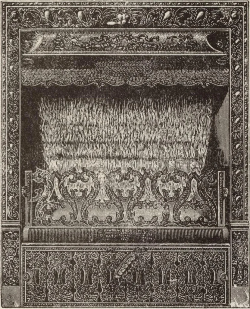 An illustration from Catalogue Aldine Grate & Mantel Company, 1906, leaf 8